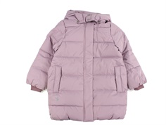 Wheat soft lilac puffer winter jacket Yrsa